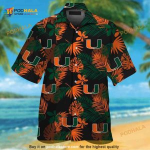 Miami Hurricanes Funny Hawaiian Shirt