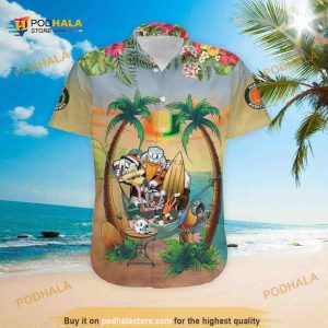 Miami Hurricanes Funny Hawaiian Shirt