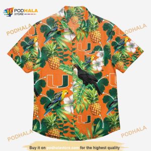 Miami Hurricanes Funny Hawaiian Shirt