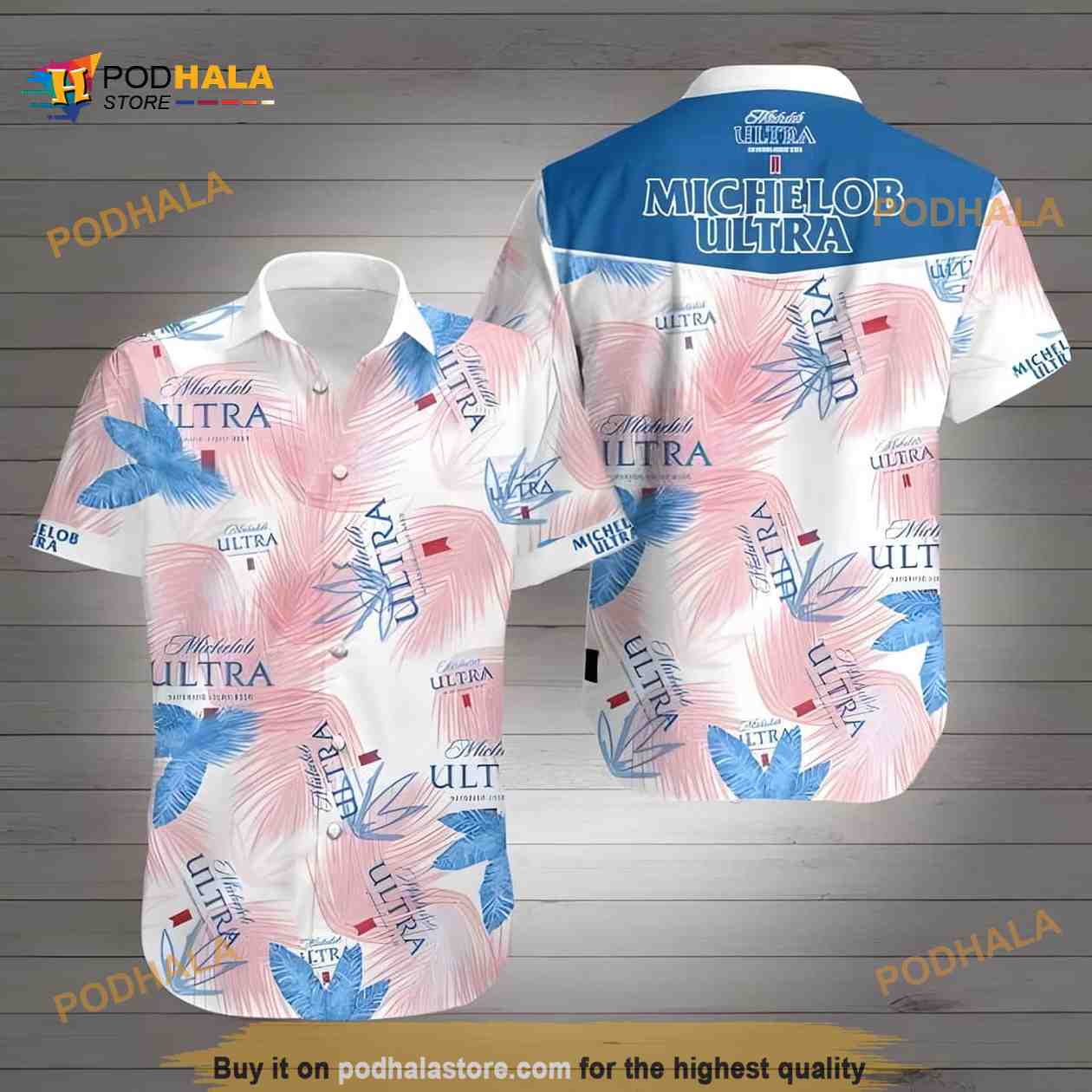 Michelob Ultra Beer Funny Hawaiian Shirt Michelob Ultra Beer Funny Hawaiian Shirt