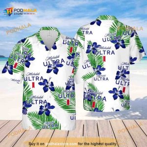 Michelob Ultra Beer Funny Hawaiian Shirt