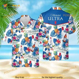 Michelob Ultra Beer Funny Hawaiian Shirt