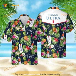 Michelob Ultra Beer Funny Hawaiian Shirt