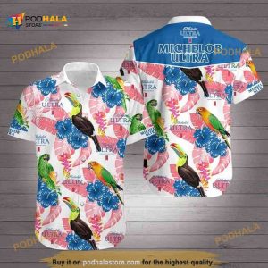 Michelob Ultra Funny Hawaiian Shirt