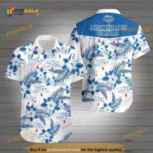 Michelob Ultra Funny Hawaiian Shirt