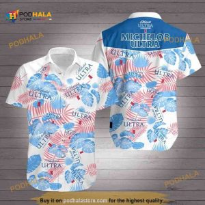 Michelob Ultra Funny Hawaiian Shirt