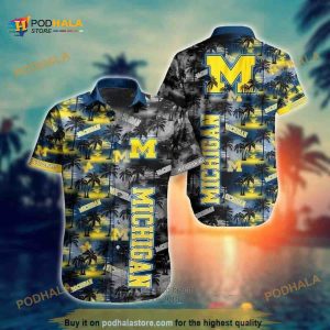 Michigan Wolverines Funny Hawaiian Shirt