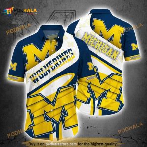 Michigan Wolverines Funny Hawaiian Shirt