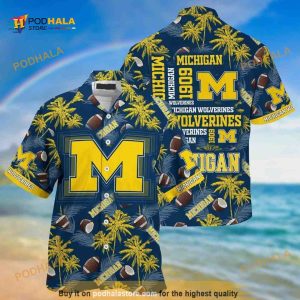 Michigan Wolverines Funny Hawaiian Shirt