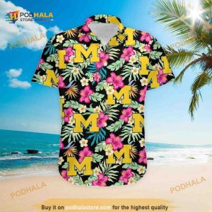 Michigan Wolverines Funny Hawaiian Shirt
