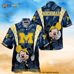 Michigan Wolverines Funny Hawaiian Shirt