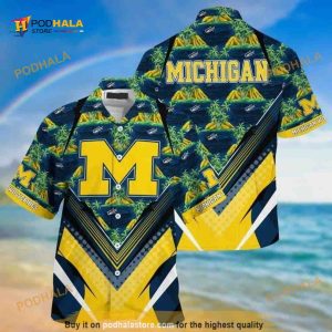 Michigan Wolverines Funny Hawaiian Shirt