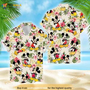 Mickey Funny Hawaiian Shirt