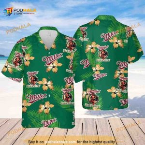 Miller High Life Funny Hawaiian Shirt