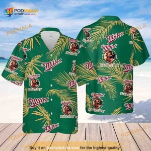 Miller High Life Funny Hawaiian Shirt