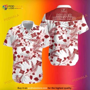 Miller High Life Funny Hawaiian Shirt