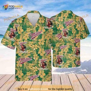 Miller High Life Funny Hawaiian Shirt