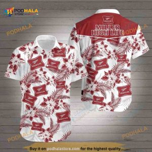Miller High Life Funny Hawaiian Shirt