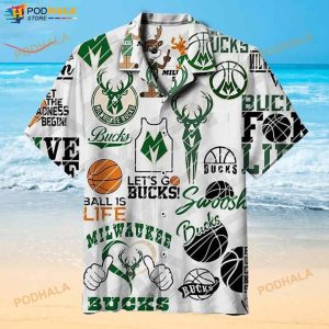 Milwaukee Bucks 3D Funny Hawaiian Shirt