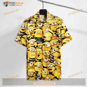 Minion Dm Adorable Minions 2023 Funny Hawaiian Shirt