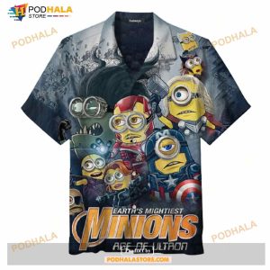 Minions Hero Minions Earth Mightiest Minions Funny Hawaiian Shirt
