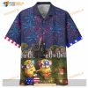Minions Independence Day Fireworks Funny Hawaiian Shirt
