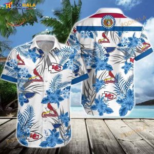 Missouri Sports Cardinals Chiefs Blues 3D Funny Hawaiian Shirt