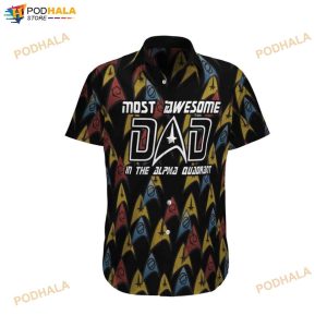 Most Awesome Dad 3D Funny Hawaiian Shirt