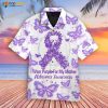 Mother’s Day Alzheimer’s Awareness Cool Design Aloha 3D Funny Hawaiian Shirt