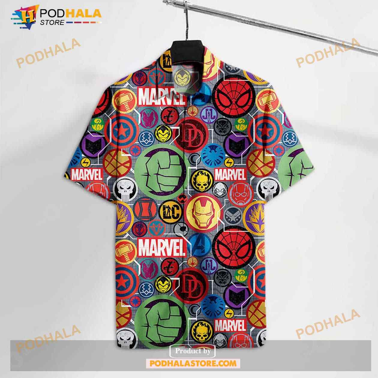 Mv Mv Characters Symbols Red High Quality Funny Hawaiian Shirt Mv Mv Characters Symbols Red High Quality Funny Hawaiian Shirt