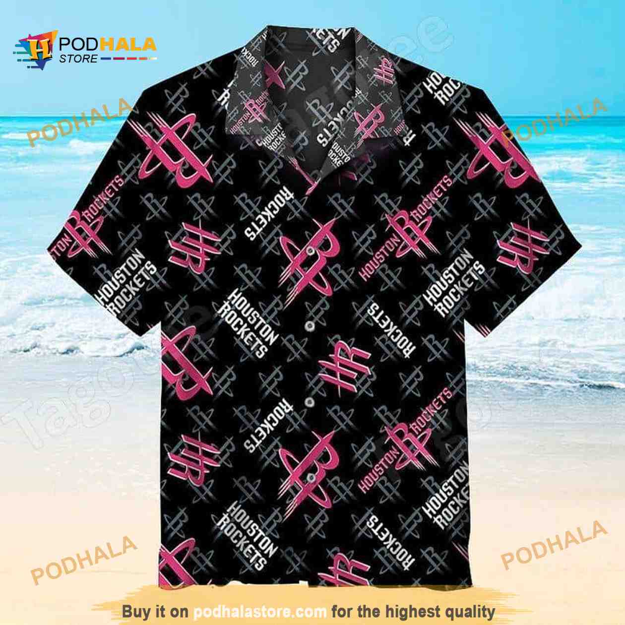 NBA Houston Rockets Hawaiian Shirt Best Basketball Gift NBA Houston Rockets Hawaiian Shirt Best Basketball Gift