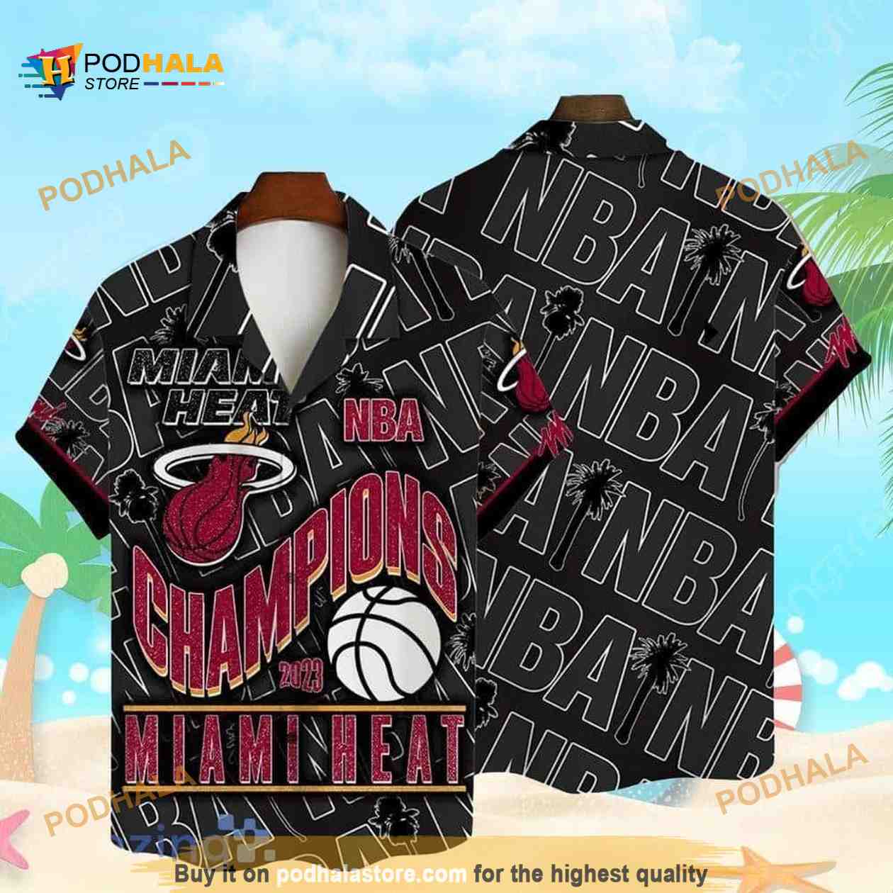 National Basketball Association Miami Heats Funny Hawaiian Shirt Gift For Beach Lovers National Basketball Association Miami Heats Funny Hawaiian Shirt Gift For Beach Lovers