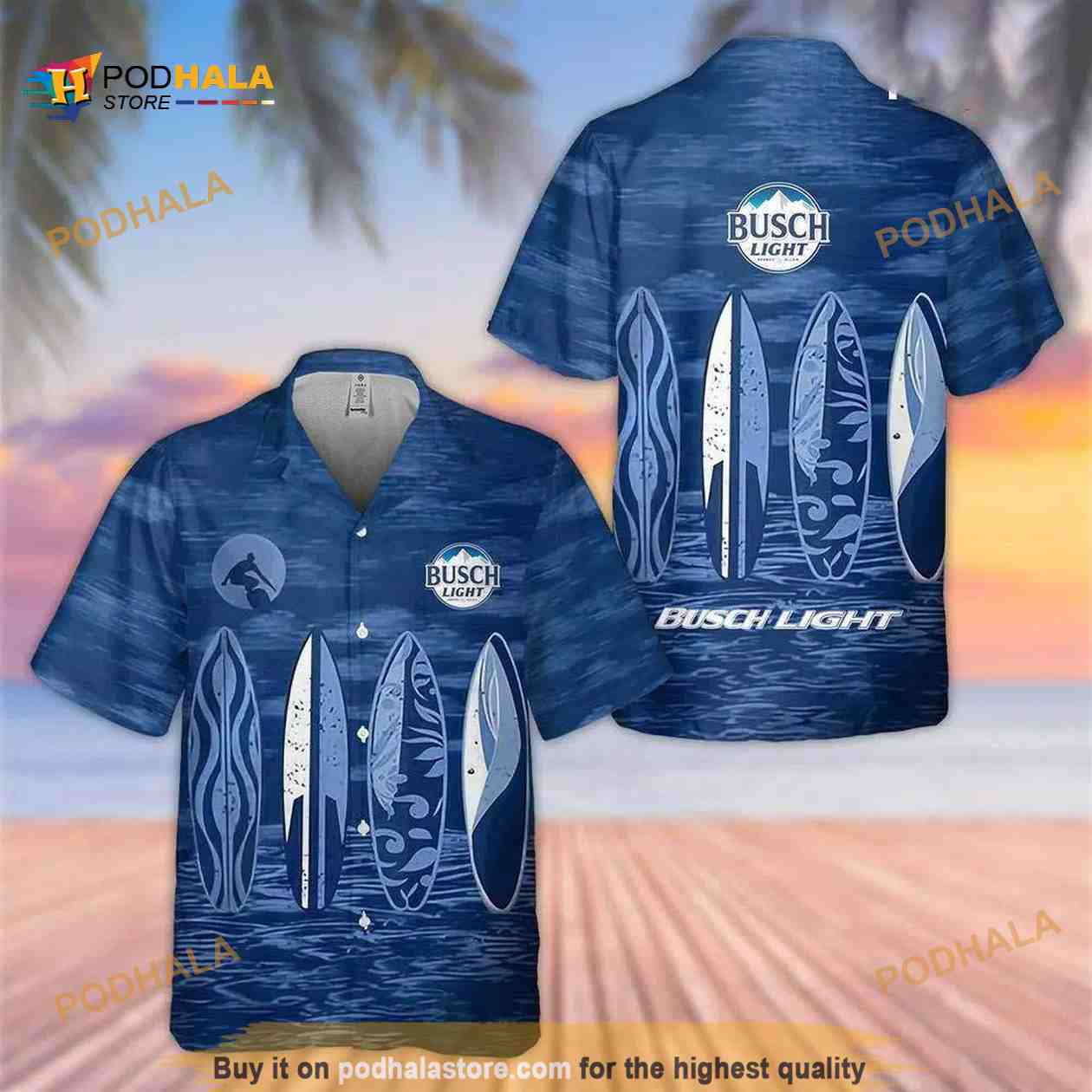 Navy Busch Light Funny Hawaiian Shirt Gift For Beer Drinkers Navy Busch Light Funny Hawaiian Shirt Gift For Beer Drinkers