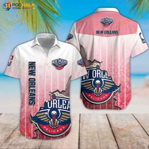 Nba New Orleans Pelicans 3D Funny Hawaiian Shirt