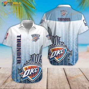 Nba Oklahoma City Thunder 3D Funny Hawaiian Shirt