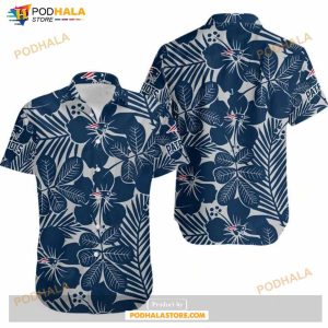 New England Patriots Flower Hawaii Shirt Summer Collection