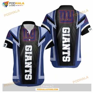 New York Giants Hawaiian Aloha Shirt For Sale