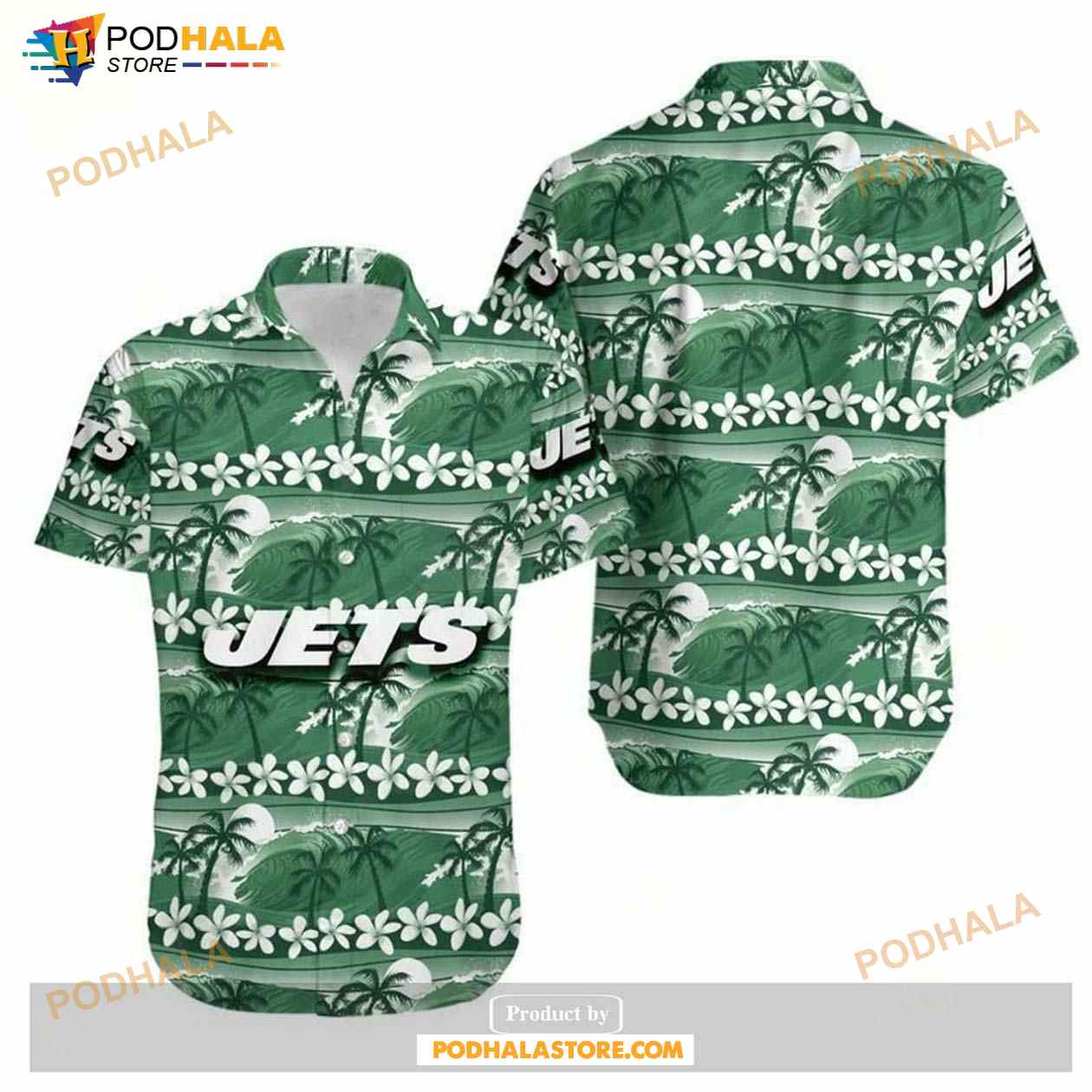 New York Jets Coconut Trees NFL Gift For Fan Hawaii Shirt Summer Collections New York Jets Coconut Trees NFL Gift For Fan Hawaii Shirt Summer Collections