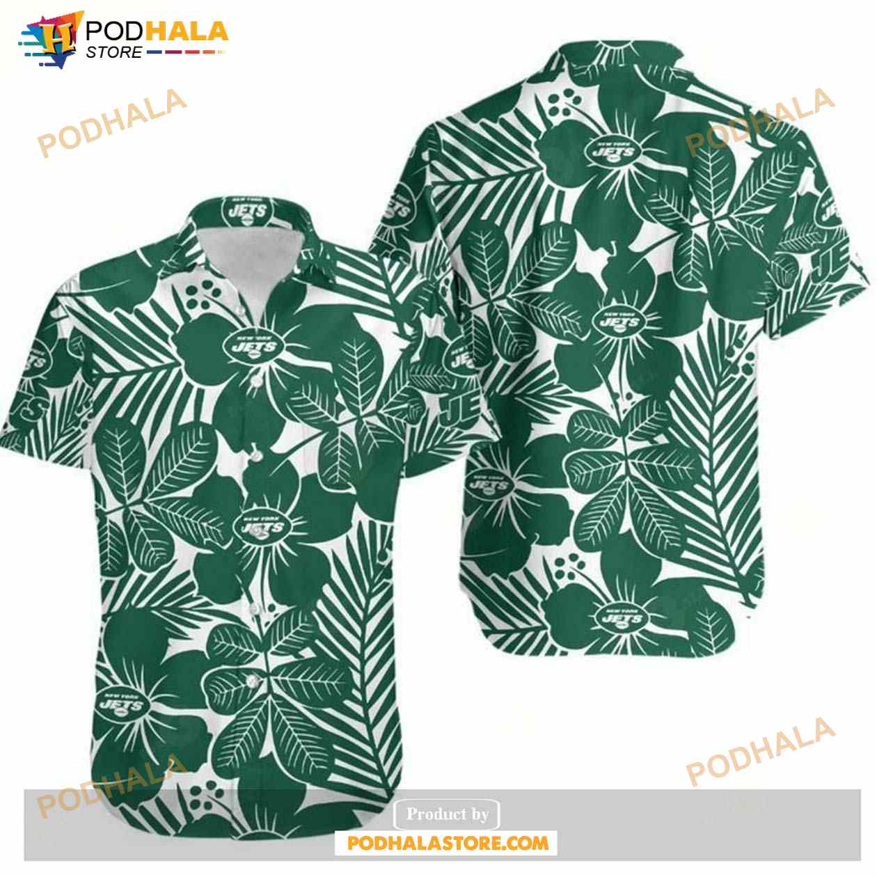 New York Jets Flower Hot Trending Hawaii Shirt Summer Collection New York Jets Flower Hot Trending Hawaii Shirt Summer Collection