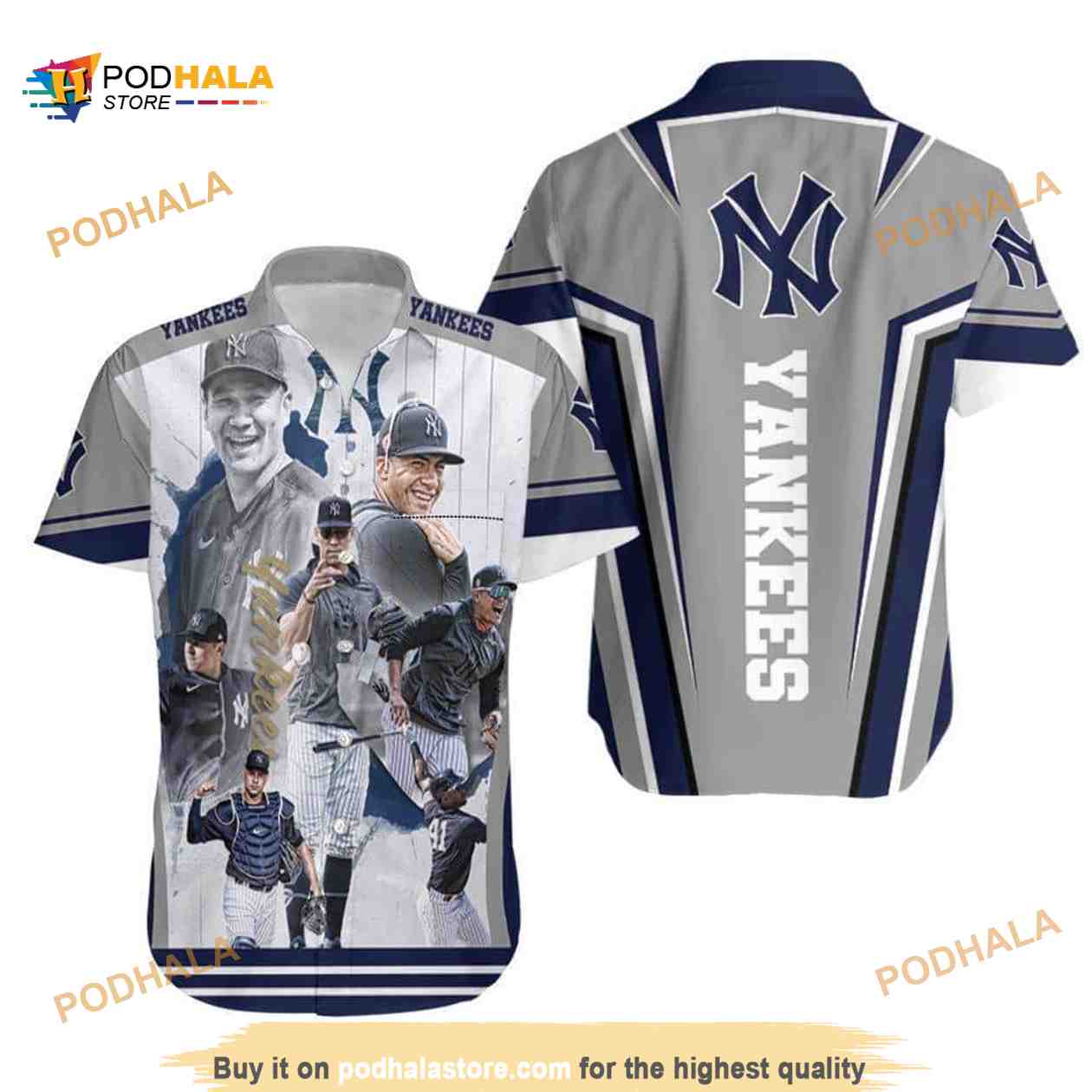 New York Yankees MLB Hawaiian Shirt New York Yankees MLB Hawaiian Shirt