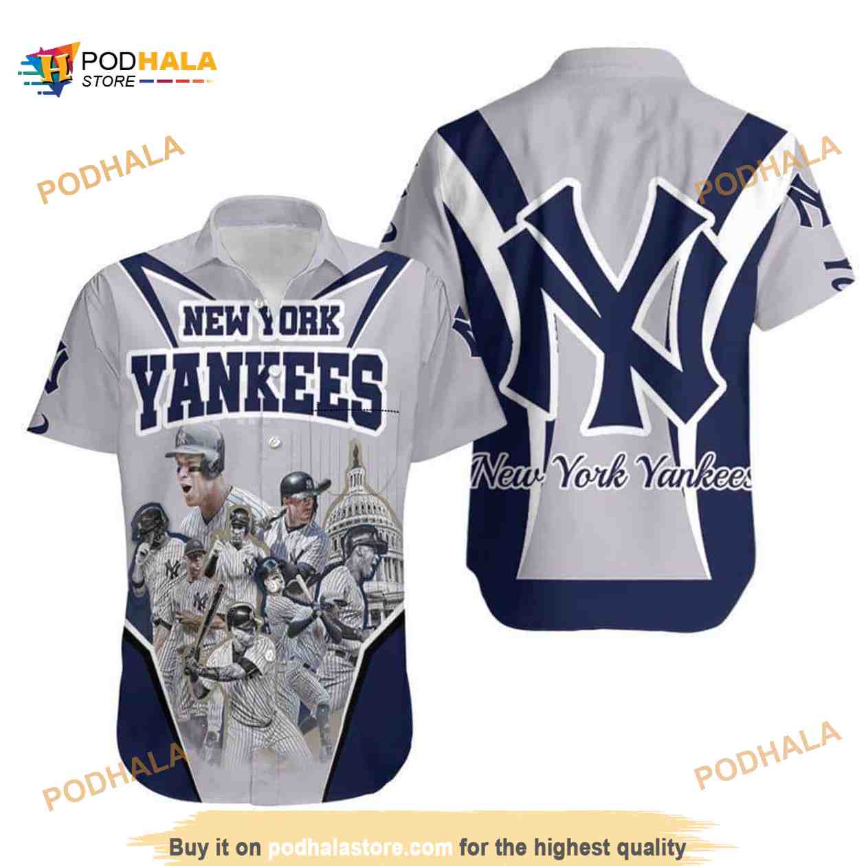 New York Yankees MLB Hawaiian Shirt New York Yankees MLB Hawaiian Shirt