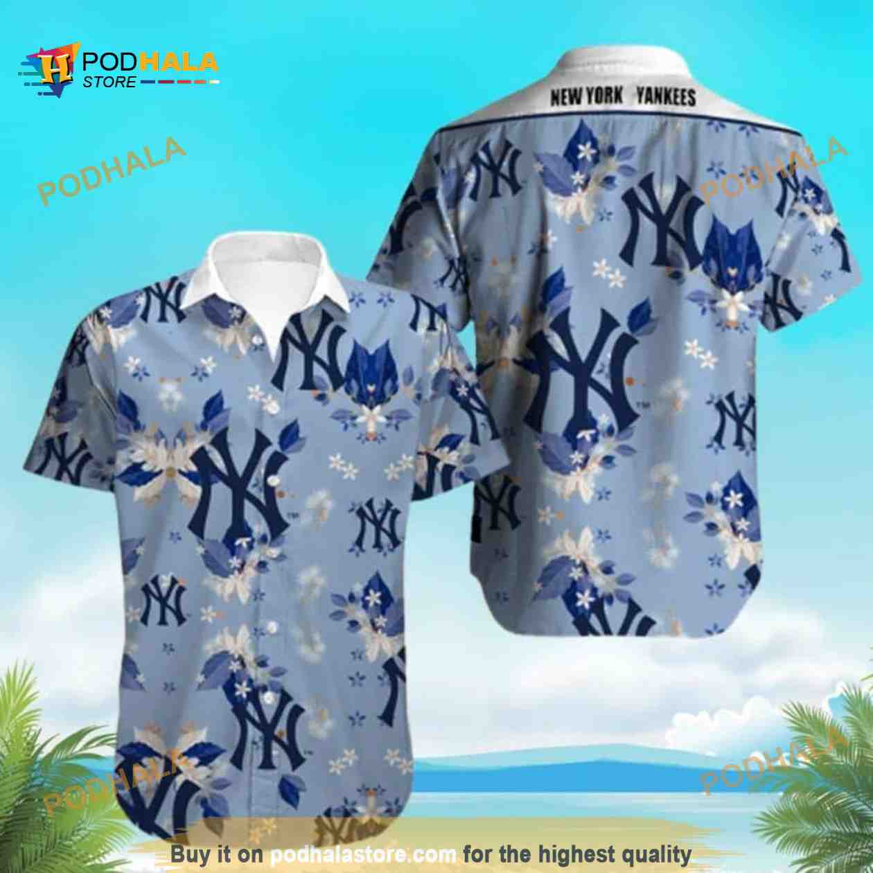 New York Yankees MLB Hawaiian Shirt New York Yankees MLB Hawaiian Shirt