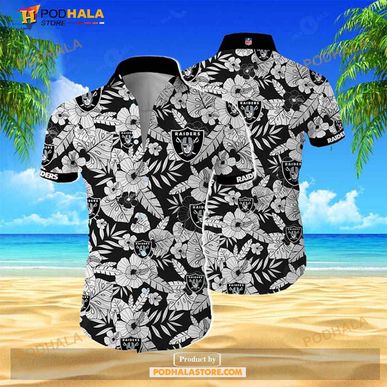 Oakland Raiders Trending Model 3 Funny Hawaiian Shirt Aloha Shirt Oakland Raiders Trending Model 3 Funny Hawaiian Shirt Aloha Shirt
