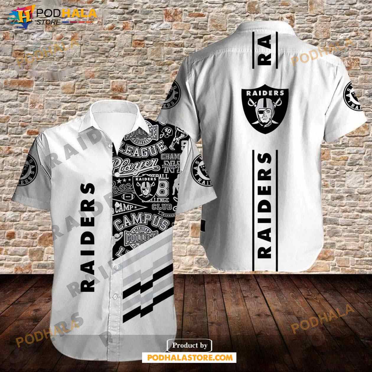 Oakland Raiders Trending Model 5 Hawaiian Shirt Oakland Raiders Trending Model 5 Hawaiian Shirt