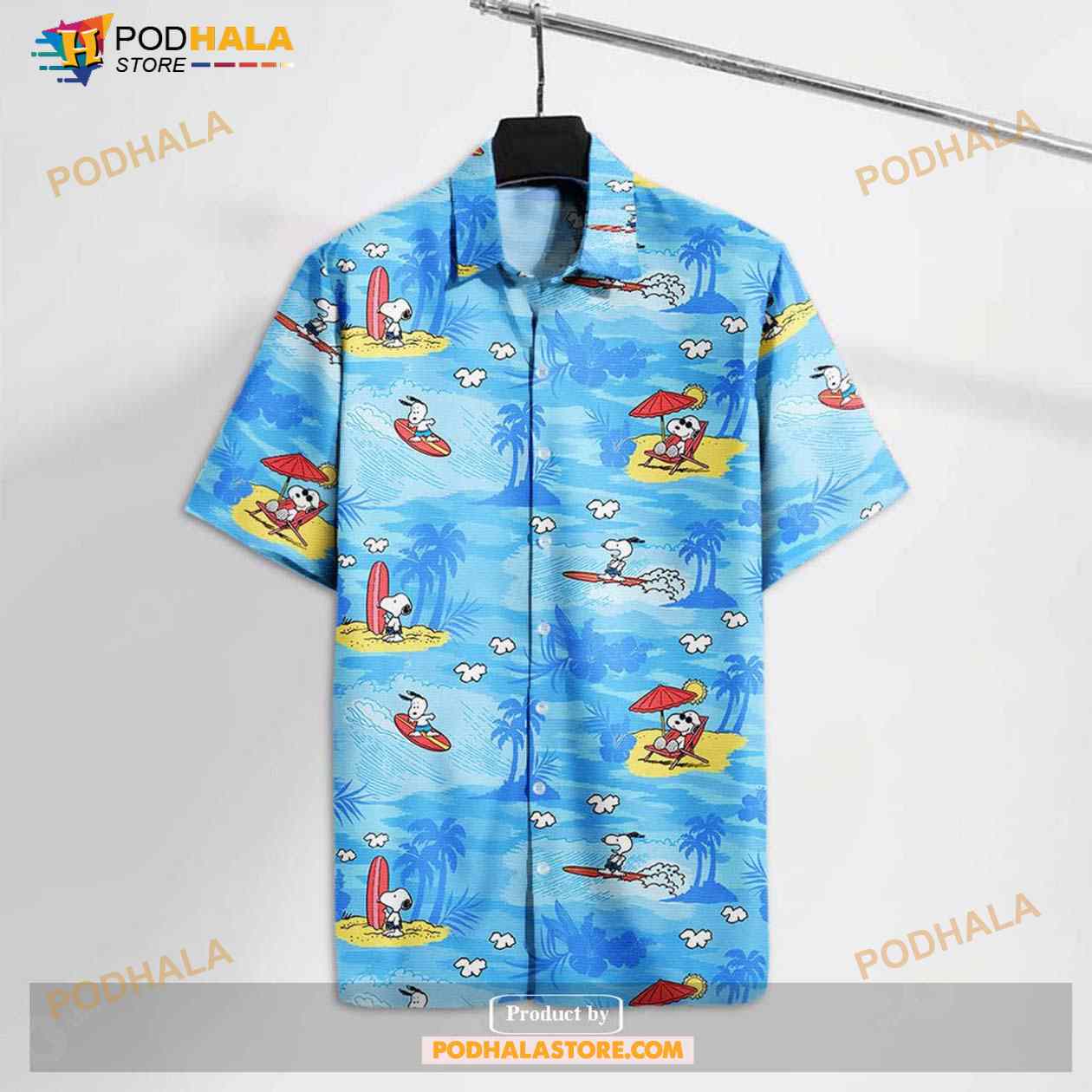 Peanut Peanut Beagle On The Beach Cute High Funny Hawaiian Shirt Peanut Peanut Beagle On The Beach Cute High Funny Hawaiian Shirt