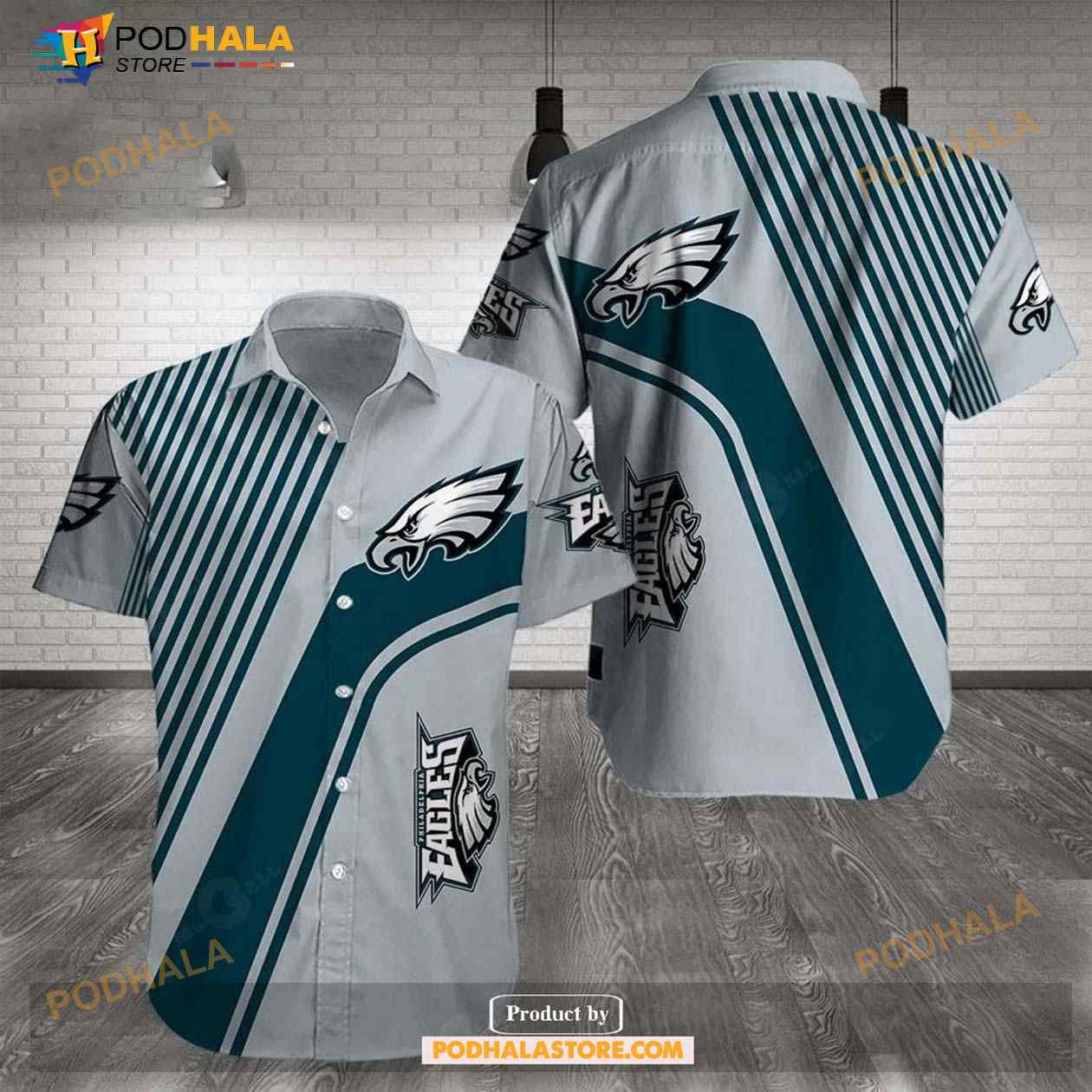 Philadelphia Eagles Trending Model 6 Funny Hawaiian Shirt Philadelphia Eagles Trending Model 6 Funny Hawaiian Shirt