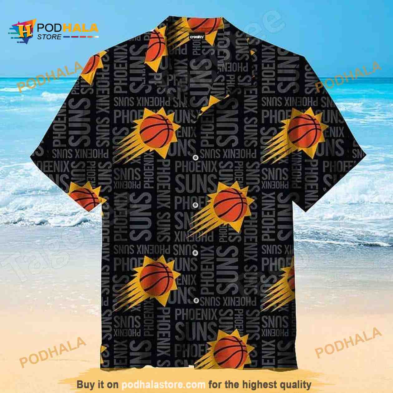 Phoenix Suns NBA Hawaiian Shirt Best Gift For Basketball Lovers Phoenix Suns NBA Hawaiian Shirt Best Gift For Basketball Lovers