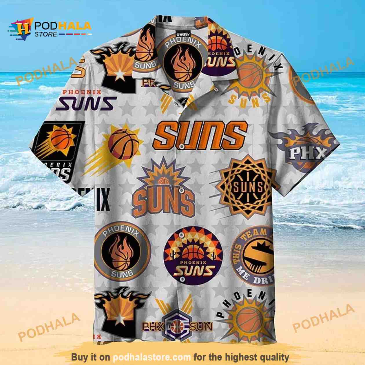 Phoenix Suns NBA Hawaiian Shirt Gift For Sport Lovers Phoenix Suns NBA Hawaiian Shirt Gift For Sport Lovers