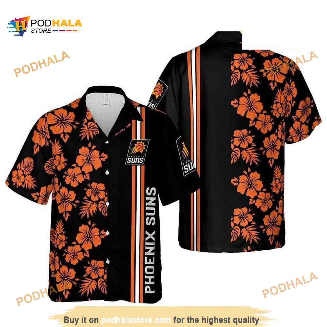 Phoenix Suns NBA Hawaiian Shirt Summer Holiday Gift For Basketball Lovers Phoenix Suns NBA Hawaiian Shirt Summer Holiday Gift For Basketball Lovers