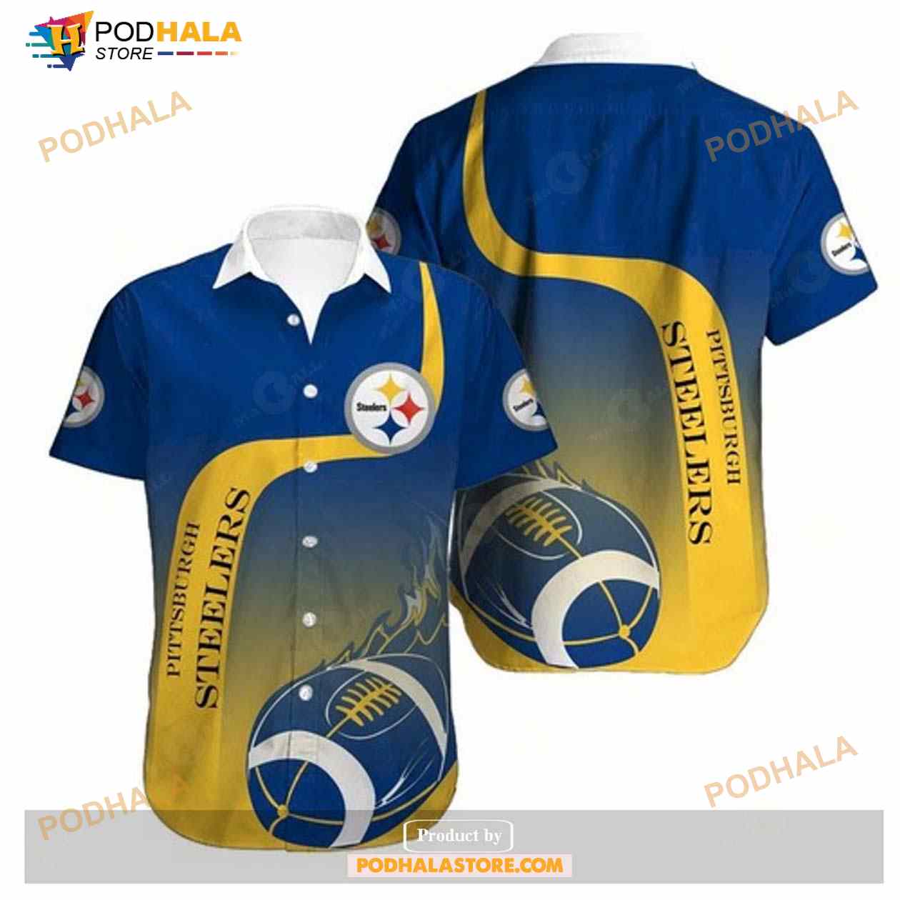 Pittsburgh Steelers Trending Model 4 Funny Hawaiian Shirt Pittsburgh Steelers Trending Model 4 Funny Hawaiian Shirt